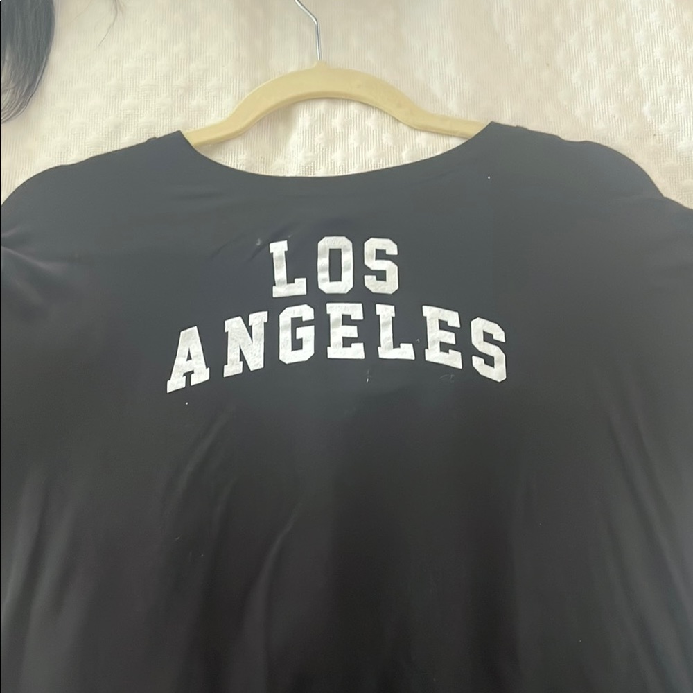 Black Los Angeles Kids Shirt